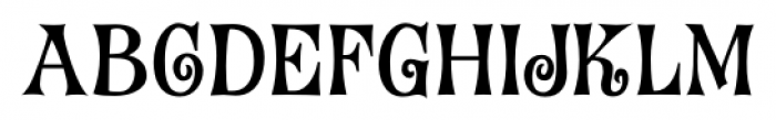 Fantini Pro Regular Font UPPERCASE