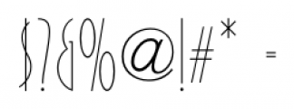 Fashionable JNL Regular Font OTHER CHARS