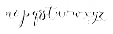 Fashionista Right 1 Font LOWERCASE