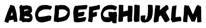 FatbrushDT Regular Font LOWERCASE