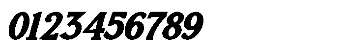 FA Alvensvo Bold Italic Font OTHER CHARS