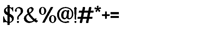 FA Alvensvo Regular Font OTHER CHARS