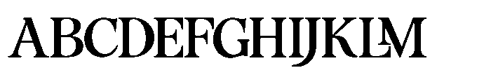 FA Alvensvo Regular Font UPPERCASE
