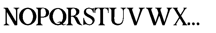 FA Alvensvo Regular Font UPPERCASE