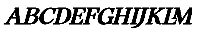 FA Alvensvo Semi Bold Italic Font UPPERCASE