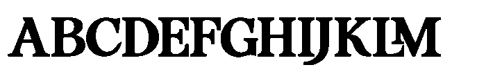 FA Alvensvo Semi Bold Font UPPERCASE