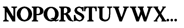 FA Alvensvo Semi Bold Font UPPERCASE