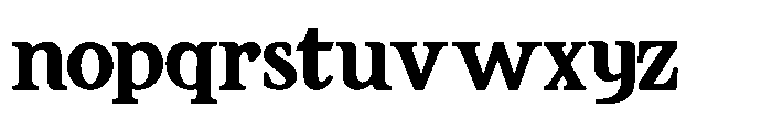 FA Alvensvo Semi Bold Font LOWERCASE