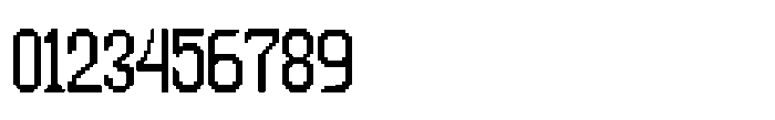 FA Dotabyte Regular Font OTHER CHARS