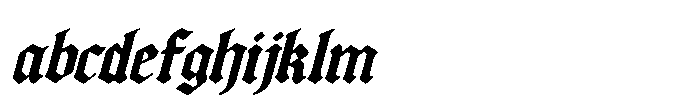 FA Gravethorn Italic FONT