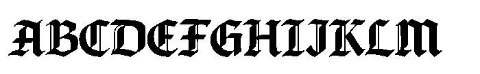 FA Gravethorn Regular Font UPPERCASE