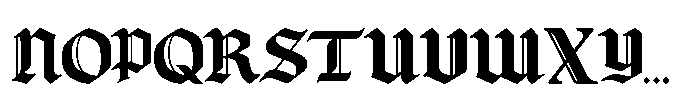 FA Gravethorn Regular Font UPPERCASE