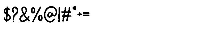 FA Hardenix Regular Font OTHER CHARS