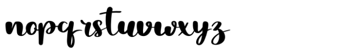FA Magnilovas Regular Font LOWERCASE