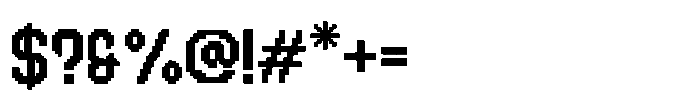 FA Nexpix Regular Font OTHER CHARS