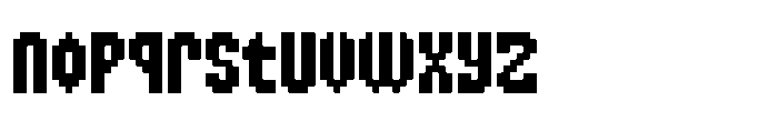 FA Nexpix Regular Font LOWERCASE
