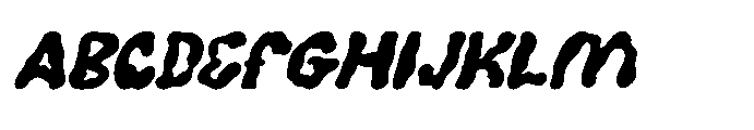 FA Noshik Italic Font UPPERCASE
