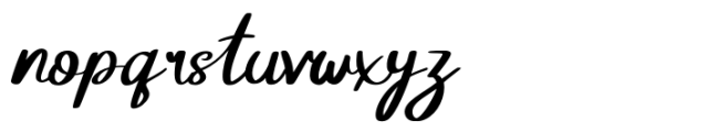 FA Ollivine Evellyne Italic Font LOWERCASE