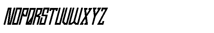 FA Rymphorinek Bold Italic Font UPPERCASE