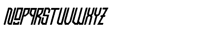 FA Rymphorinek Bold Italic Font LOWERCASE