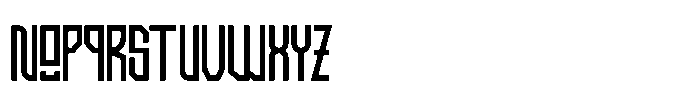 FA Rymphorinek Bold Font LOWERCASE