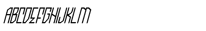 FA Rymphorinek Italic Font UPPERCASE