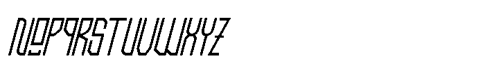 FA Rymphorinek Italic Font LOWERCASE