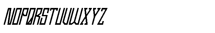 FA Rymphorinek Medium Italic Font UPPERCASE