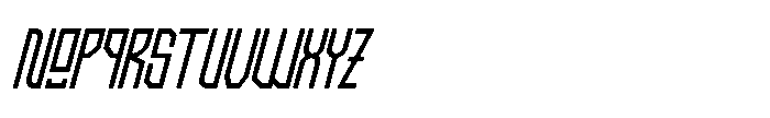 FA Rymphorinek Medium Italic Font LOWERCASE