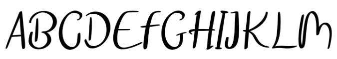 FA Tiffrose Soulle Regular Font UPPERCASE