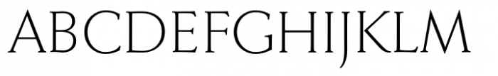 Faber Serif Pro 45 Leicht Font UPPERCASE