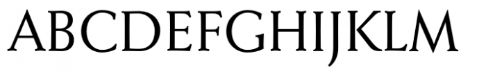 Faber Serif Pro 55 Normal Font UPPERCASE