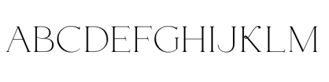Faberge Font UPPERCASE