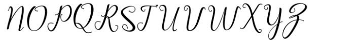 Fabling Font UPPERCASE