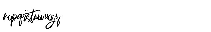 Faboulus Tintonya Font LOWERCASE