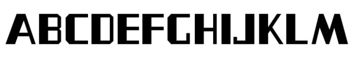 Fabricated Lettering JNL Regular Font UPPERCASE