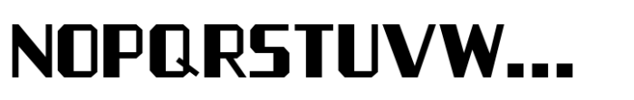 Fabricated Lettering JNL Regular Font UPPERCASE