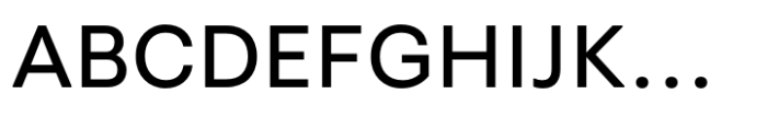 Fabriga Regular Font UPPERCASE