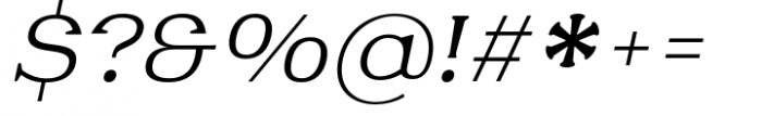 Fabular Regular Italic Font OTHER CHARS