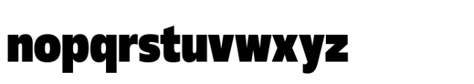 Fact Condensed Black Font LOWERCASE