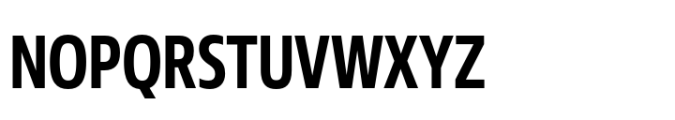 Fact Condensed Medium Font UPPERCASE