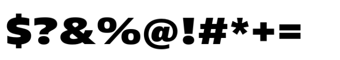 Fact Expanded Black Font OTHER CHARS