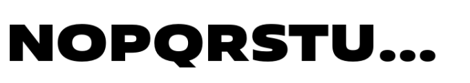Fact Expanded Black Font UPPERCASE