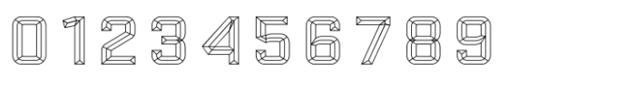 Factory  BEVEL Font OTHER CHARS