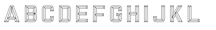 Factory  BEVEL FONT