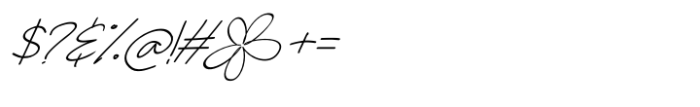 Factually Handwriting Italic Font OTHER CHARS