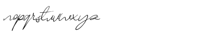 Factually Handwriting Italic Font LOWERCASE