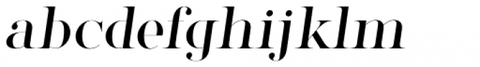 Factum Regular Oblique Font LOWERCASE