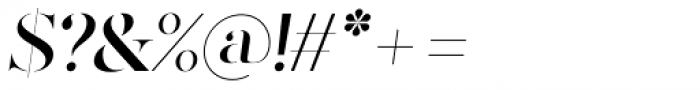 Factum Regular Stencil Oblique Font OTHER CHARS