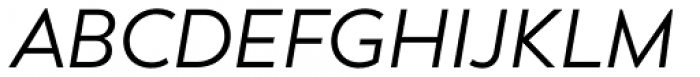 Facundo Regular Italic Font UPPERCASE